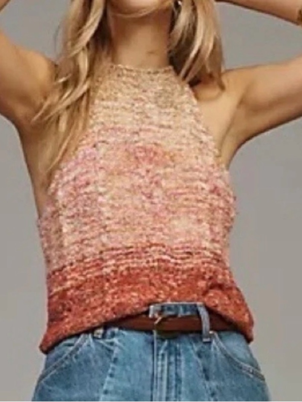 Anthropologie Pilcro Halter Sweater size S